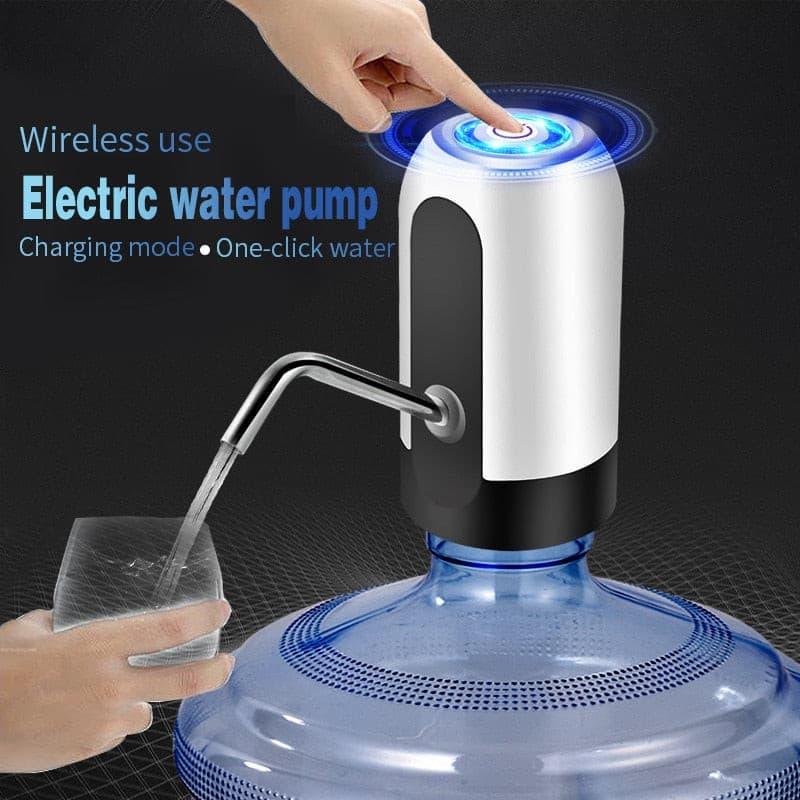 Optimize product title: USB Rechargeable Automatic Electric Water Dispenser Pump - One Click Auto Switch, Bottle Pump for Drinking Water